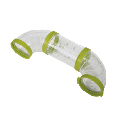 Descubre Juego 2 Tubos Curvos + 1 Recto Hámster - Surtido de color en la sección Accesorios para roedores